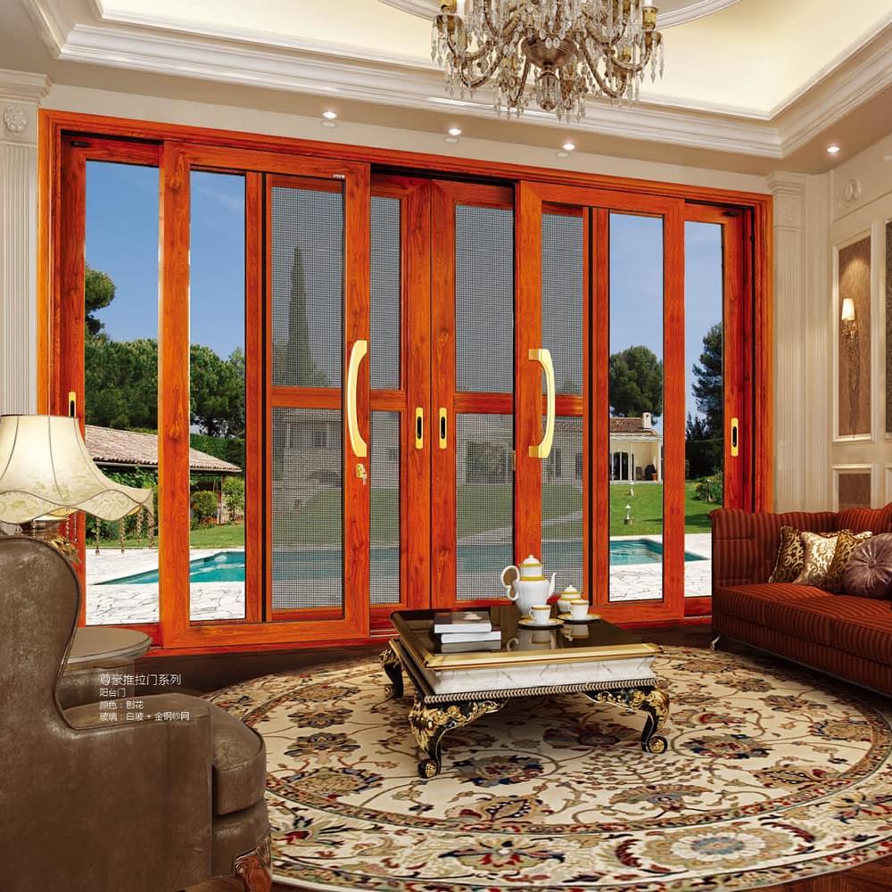 伊盾尊豪钛镁合金阳台推拉门