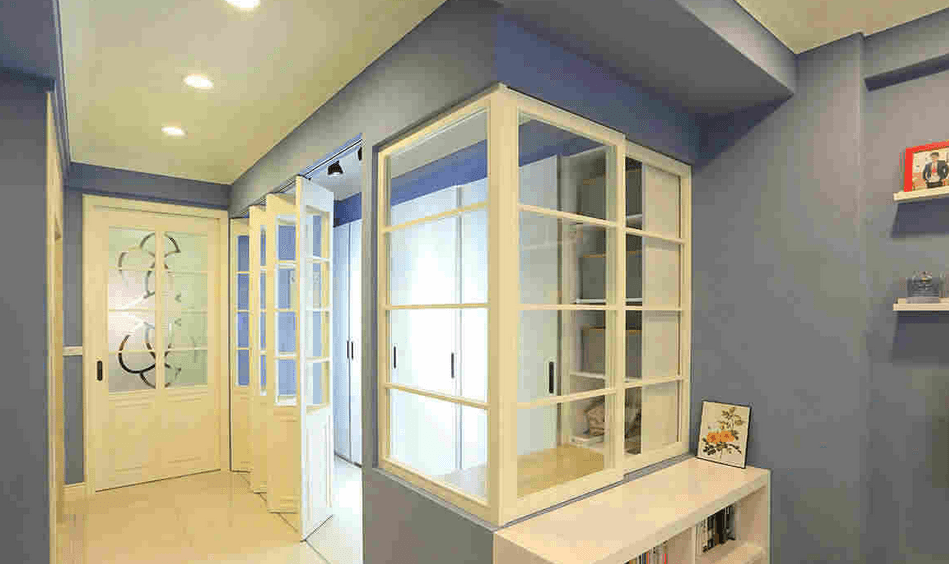 钛镁铝合金推拉门