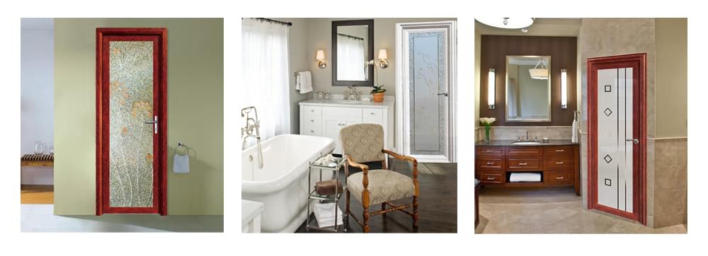 银弧卫生间平开门应用场景