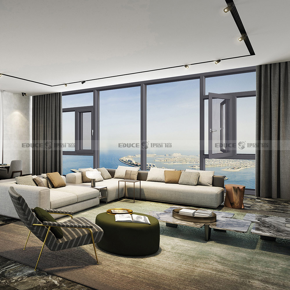 窗纱一体平开窗-豪爵120 窗纱一体平开窗-豪爵120